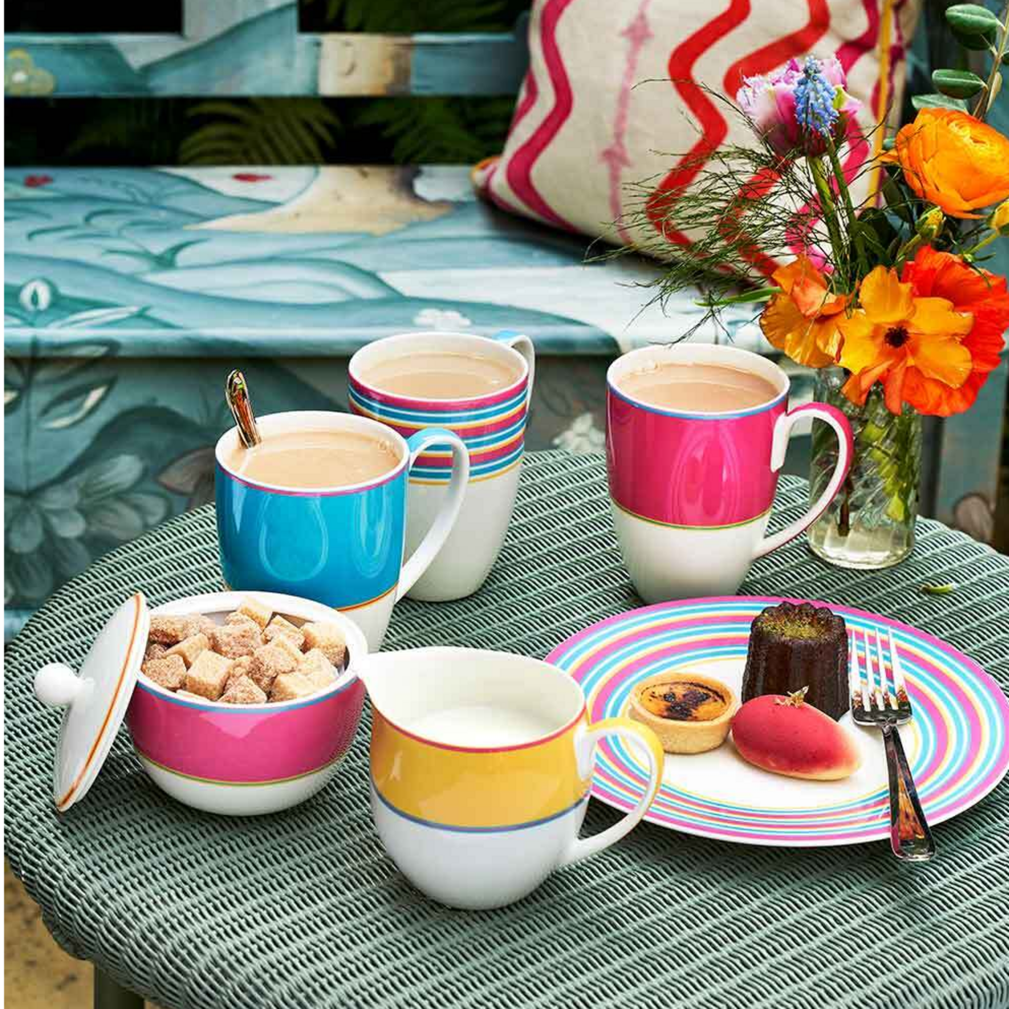 Kit Kemp Calypso Cream Jug - Pink image number null